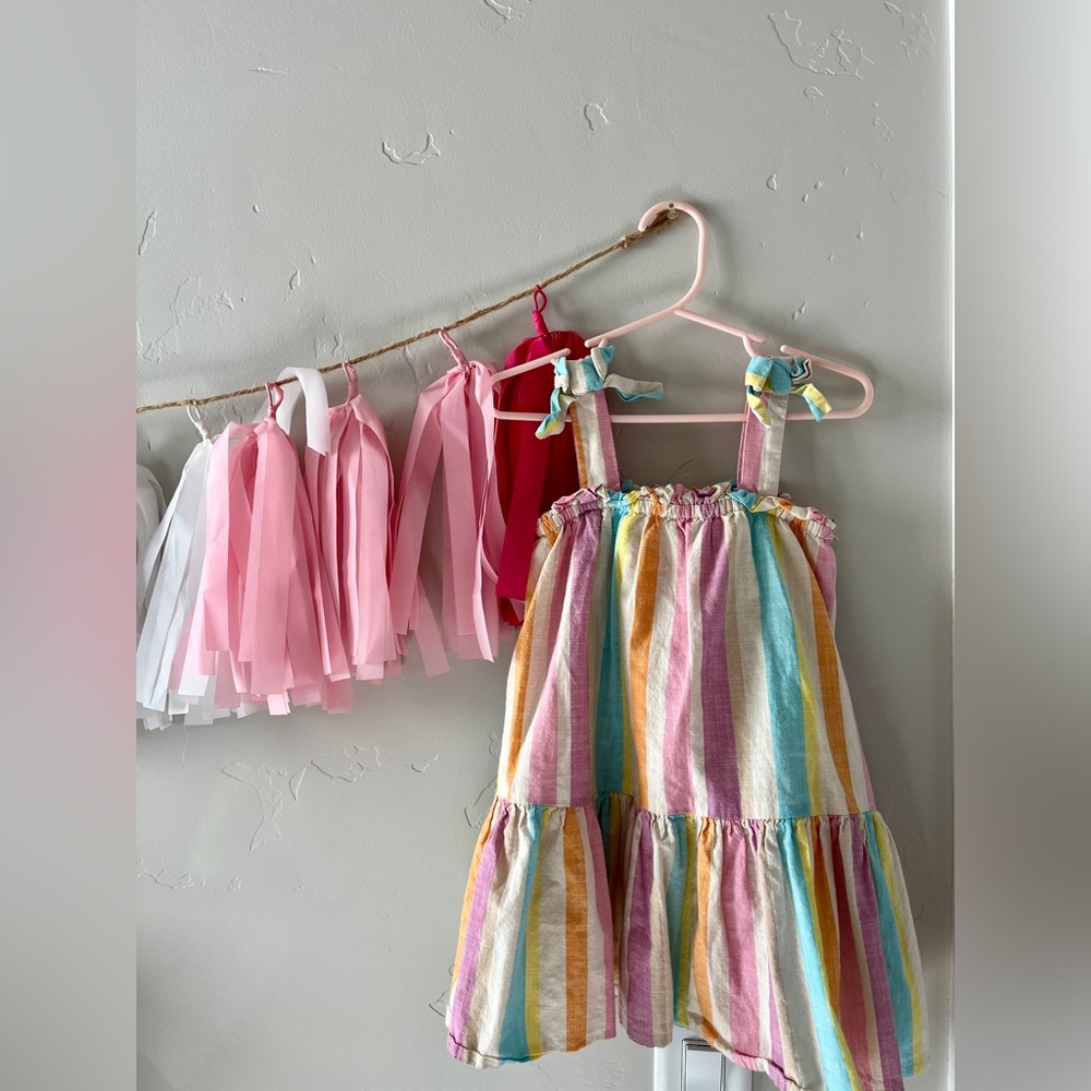 Cat & Jack Multicolor Striped Casual Dress for Kids